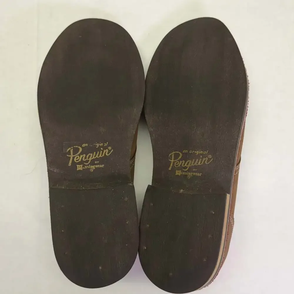 Original Penguin Waylon Tan Suede Oxfords Size US 9.5